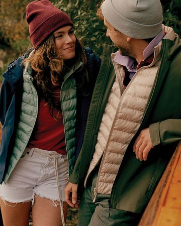 Мужской стеганый жилет Iqoniq Meru из переработанного полиэстера AWARE™, 70 г/м²