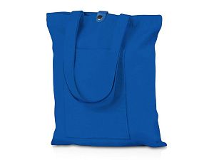 Cумка «Clip» из хлопка 340 г/м2 с застежкой из экокожи