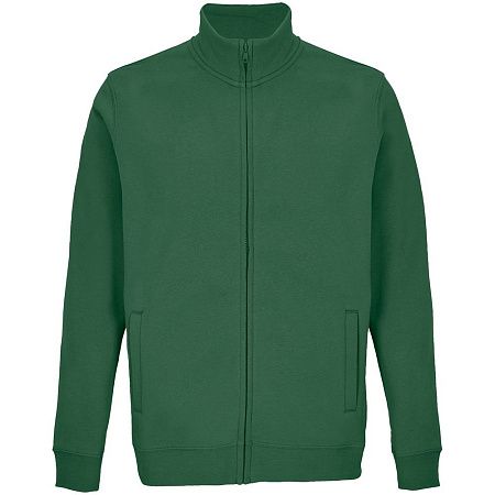 Толстовка унисекс Cooper, темно-зеленая, размер M