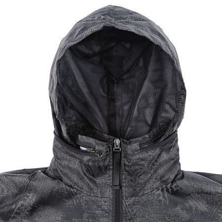 Ветровка светоотражающая Finvind, темно-серая, размер XXS