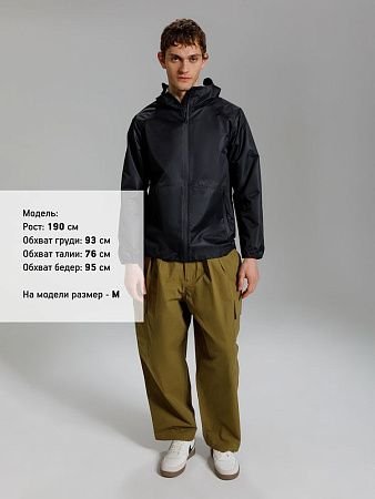 Куртка унисекс Nordvind WR, черная, размер XL