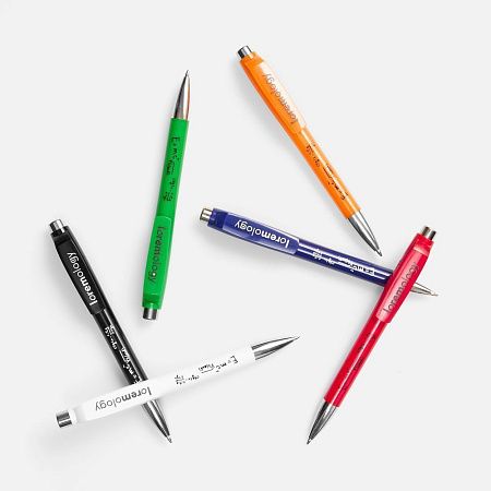 Ручка шариковая Klippa, оранжевая