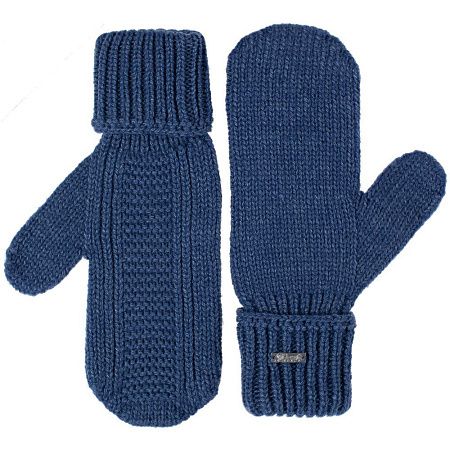 Варежки Brugge, синий меланж, размер L/XL