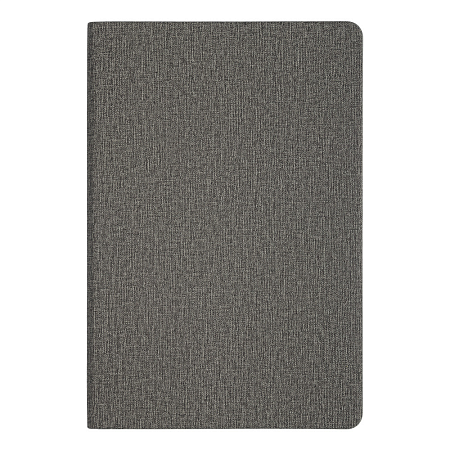 Ежедневник Flexy Cambric А5, серый, недатированный, в гибкой обложке