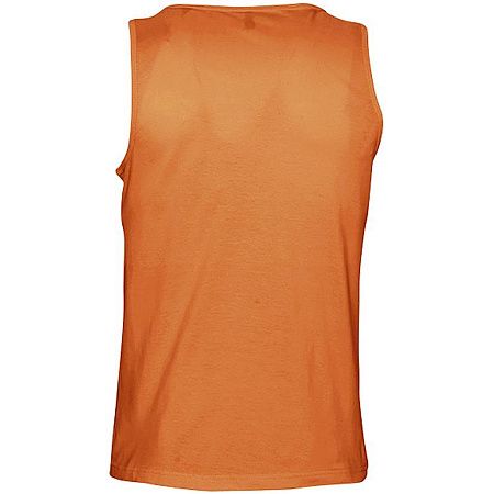 Майка мужская Justin 150, оранжевая, размер L