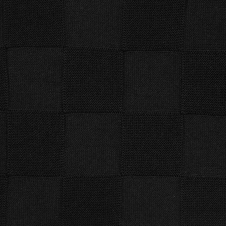 Плед Cella вязаный, черный (без подарочной коробки)