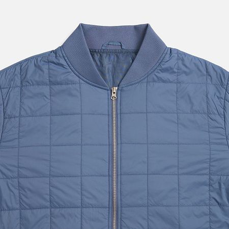 Куртка унисекс Warmbridge, синяя (джинс), размер S