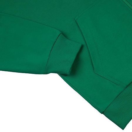 Толстовка на молнии с капюшоном Siverga 2.0, зеленая, размер S