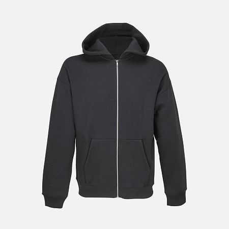 Толстовка унисекс на молнии Jelo, черная, размер XS