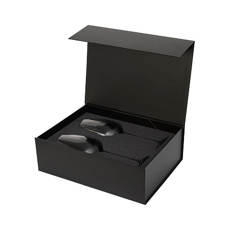 Подарочный набор 2 бокала для вина Mancera в черной коробке