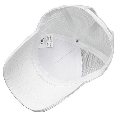 Кепка 5-панельная  Shefild  250 с сеткой, c черным сендвичем, черная