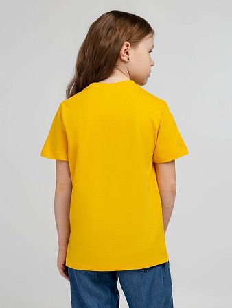 Футболка детская Regent Kids 150, желтая, размер 8 лет (118-128 см)