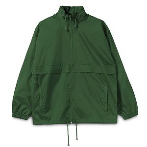 Ветровка из нейлона Surf 210, зеленая, размер XS