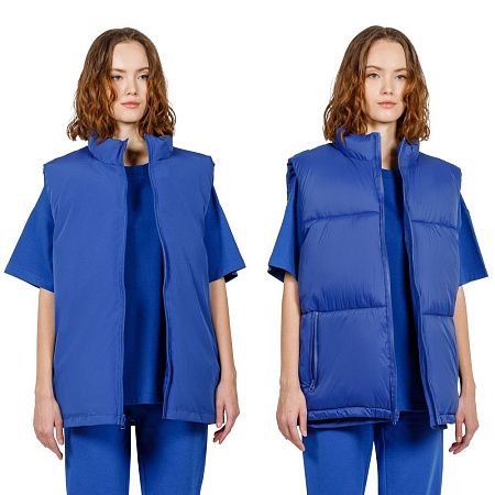 Жилет двусторонний V2, синий, размер XL/2XL