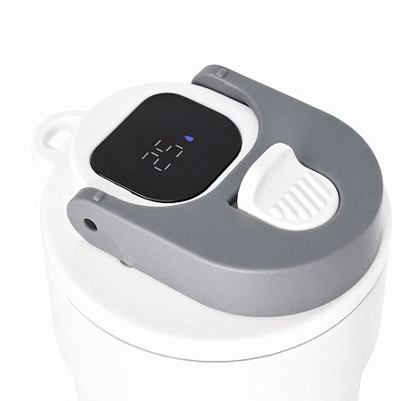 Термокружка Aura с дисплеем, чёрная