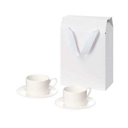 Подарочный набор Мокко (Mokko) в коробке-пакете (две чайных пары)