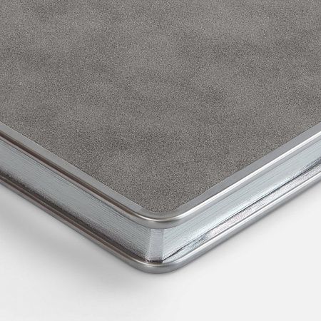 Ежедневник Metal Frame на заказ, датированный, серый