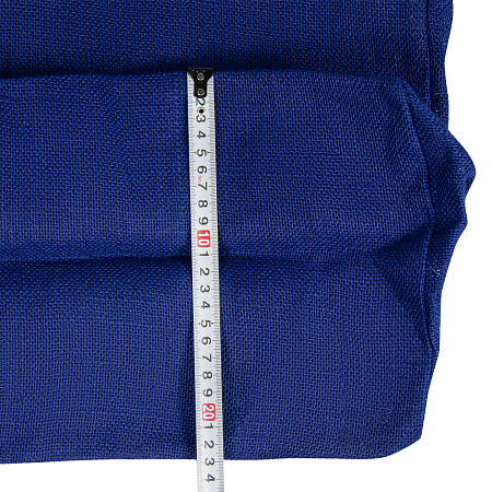 Сумка из джута Caravan Jute, размер 36*40*21 см, темно-синяя