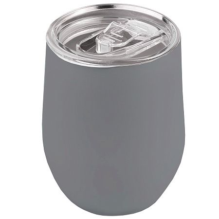 Термокружка (кофер) STEP SOFT 370мл Серая 6300.23