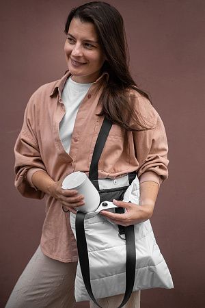 Шоппер Superbag Bubble, с кнопкой