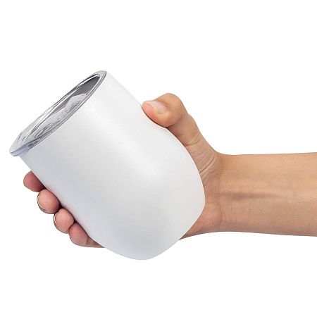 Термокружка (кофер) STEP PUDRA 370мл Белая 6301.07