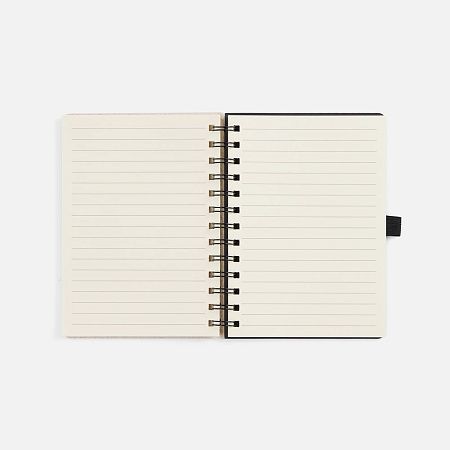 Блокнот на спирали Intrigo, белый