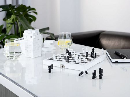 Игра «Деревянная башня Tickler», белая