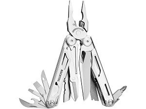 Мультитул Rocktol 29 в 1 со сменными резцами и пилой, цвет: серебристый
