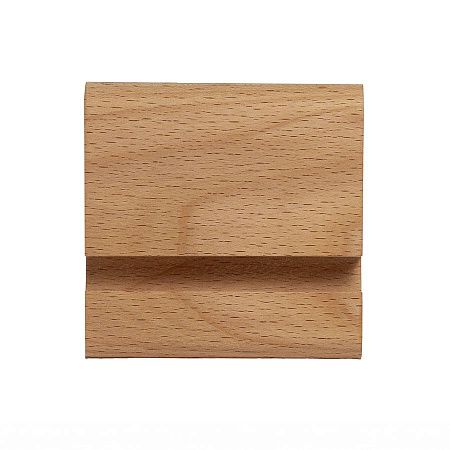 Подставка под телефон «Мини» 8 x 8 x 2 см, пазы 1 см. и 1,4 см, бук