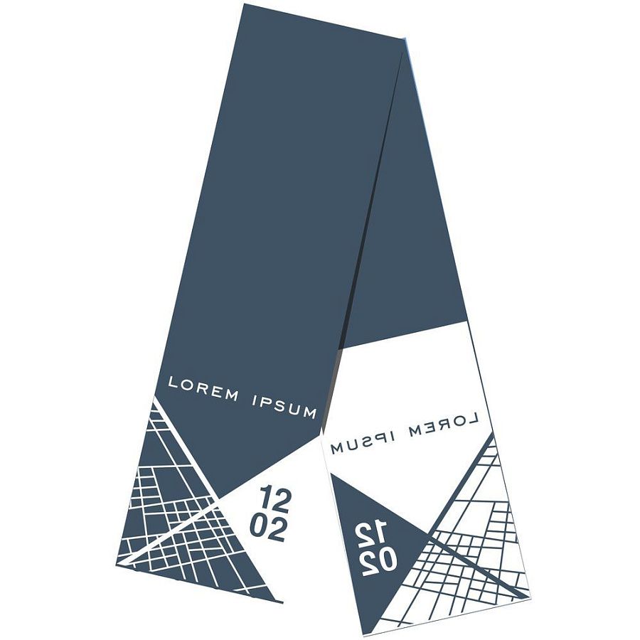 Шарф на заказ Tricksy Rand, M, акрил