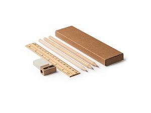 Письменный набор VERNAK, цвет: бежевый