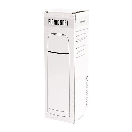 Термос Picnic Soft, оранжевый
