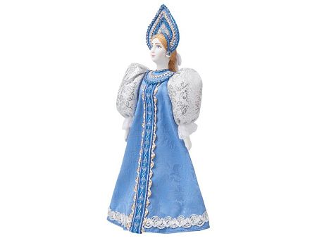 Подарочный набор: кукла фарфоровая, мёд с миксом из орехов