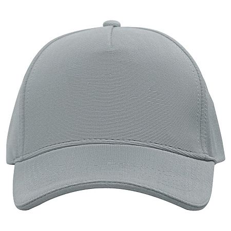 Кепка 5-панельная Ottoman 300, полиэстр, c серым сендвичем, темно-серая