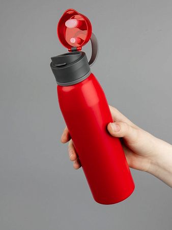 Бутылка для воды Billy Gym, матовая красная