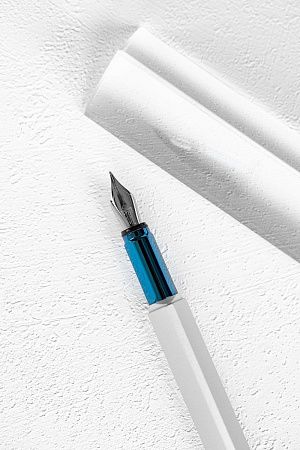 Перьевая ручка PININFARINA PF One SILVER /BLUE
