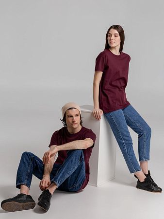 Футболка Imperial 190, бордовая, размер L