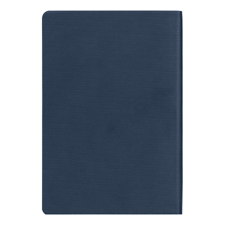 Ежедневник Flexy Happy Line Skyline A5 темно-синий, недатированный, в гибкой обложке