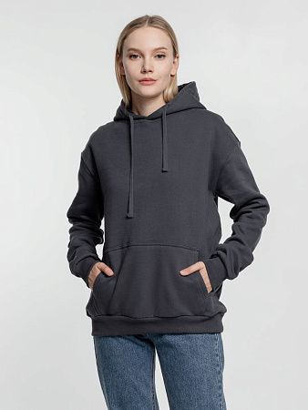 Худи Kirenga Heavy 2.0, темно-серое (графит), размер XS