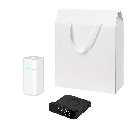 Подарочный набор Cloud NEO, Rigel, черный (увлажнитель воздуха, зарядное устройство)