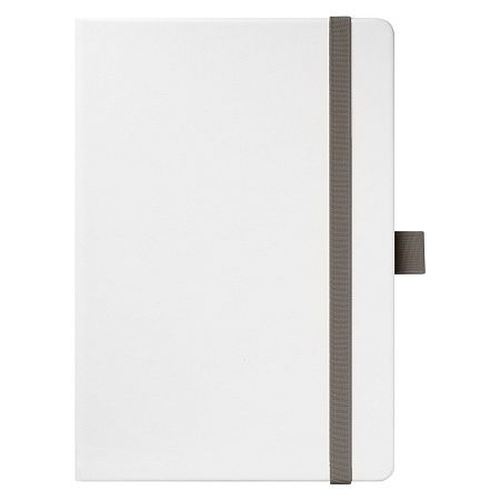 Ежедневник Арктик (Arctic) недатированный, белый/темно-серый