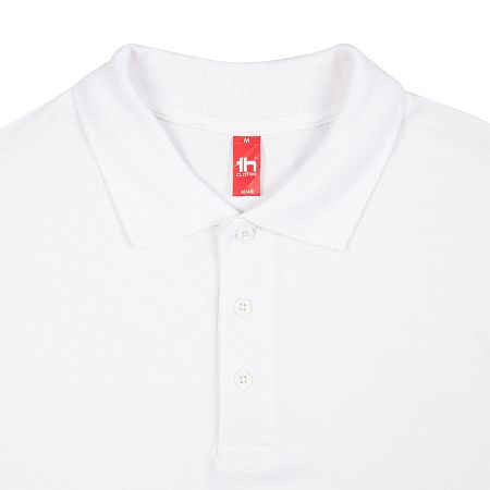 Рубашка поло мужская Adam, белая, размер S