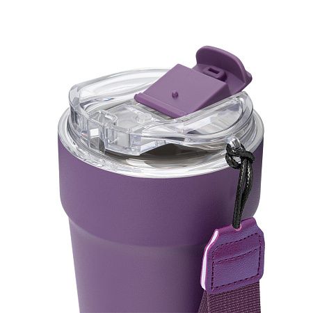 Термокружка вакуумная Monaco, фиолетовая