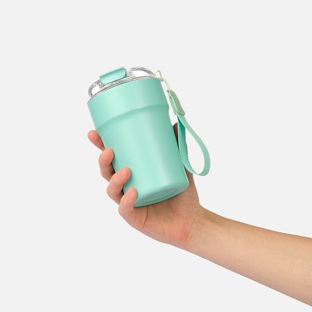 Термокружка вакуумная Monaco, аква