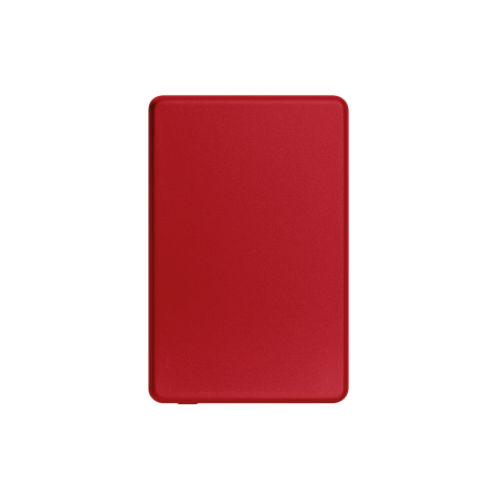 Внешний аккумулятор Атлантис Плюс PD (Atlantis PD Plus) 10000mAh с функцией беспроводной зарядки 15W, красный