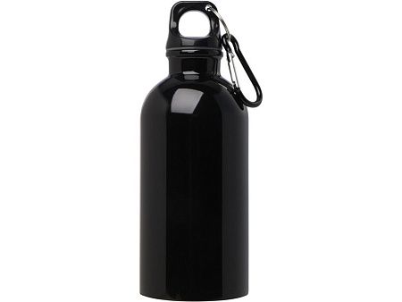 Одностенная бутылка для воды с карабином «Oregon», 400 мл
