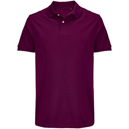 Рубашка поло унисекс Pacific, фиолетовая (сливовая), размер M