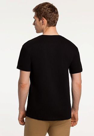 Футболка «ХЗ», черная, размер S