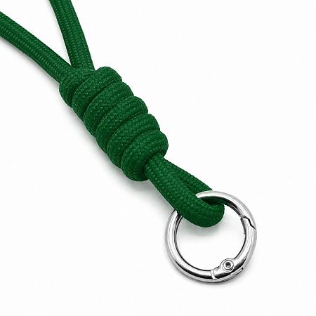 Шнурок-обвес на карабине Knotty, зелёный
