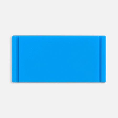 Лейбл из ПВХ Dzeta, XS, голубой